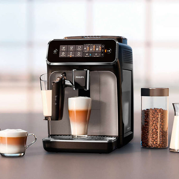 Philips Series 3200 LatteGo Automatic Espresso Machine, Silver & Black #EP3246/74