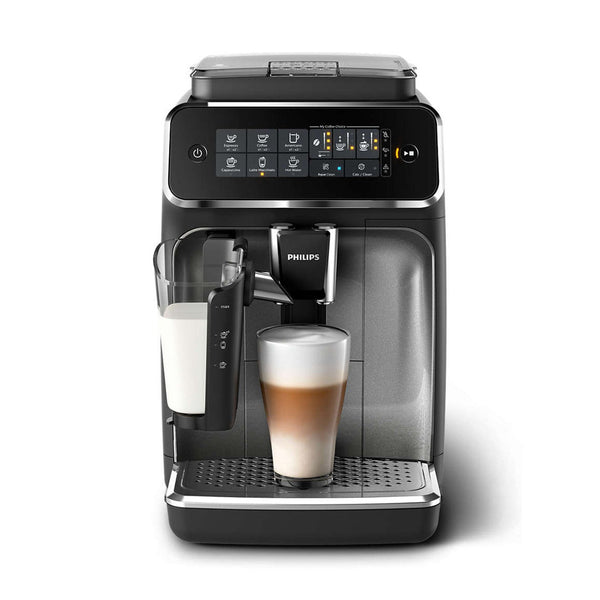 Philips Series 3200 LatteGo Automatic Espresso Machine, Silver & Black #EP3246/74