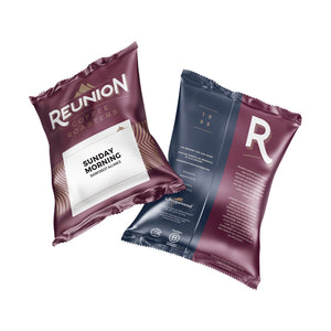 Reunion Coffee Roasters Sunday Morning Breakfast Coffee Fraction Packs, 24 x 2 oz