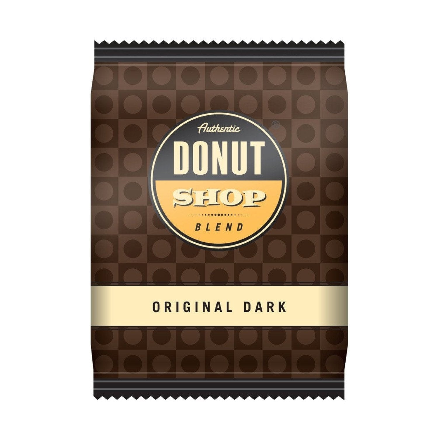 Reunion Island Authentic Donut Shop Original Dark Ground Coffee 2 oz. 42 Count