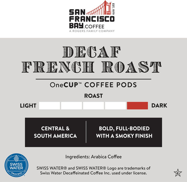 San Francisco Bay Decaf French Roast Single Serve Coffee 80 Pack
