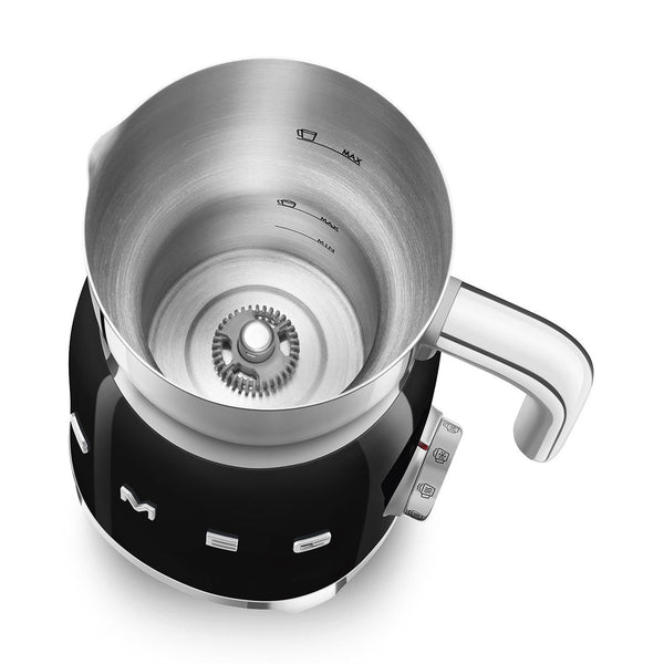 SMEG Electric Milk Frother, Black