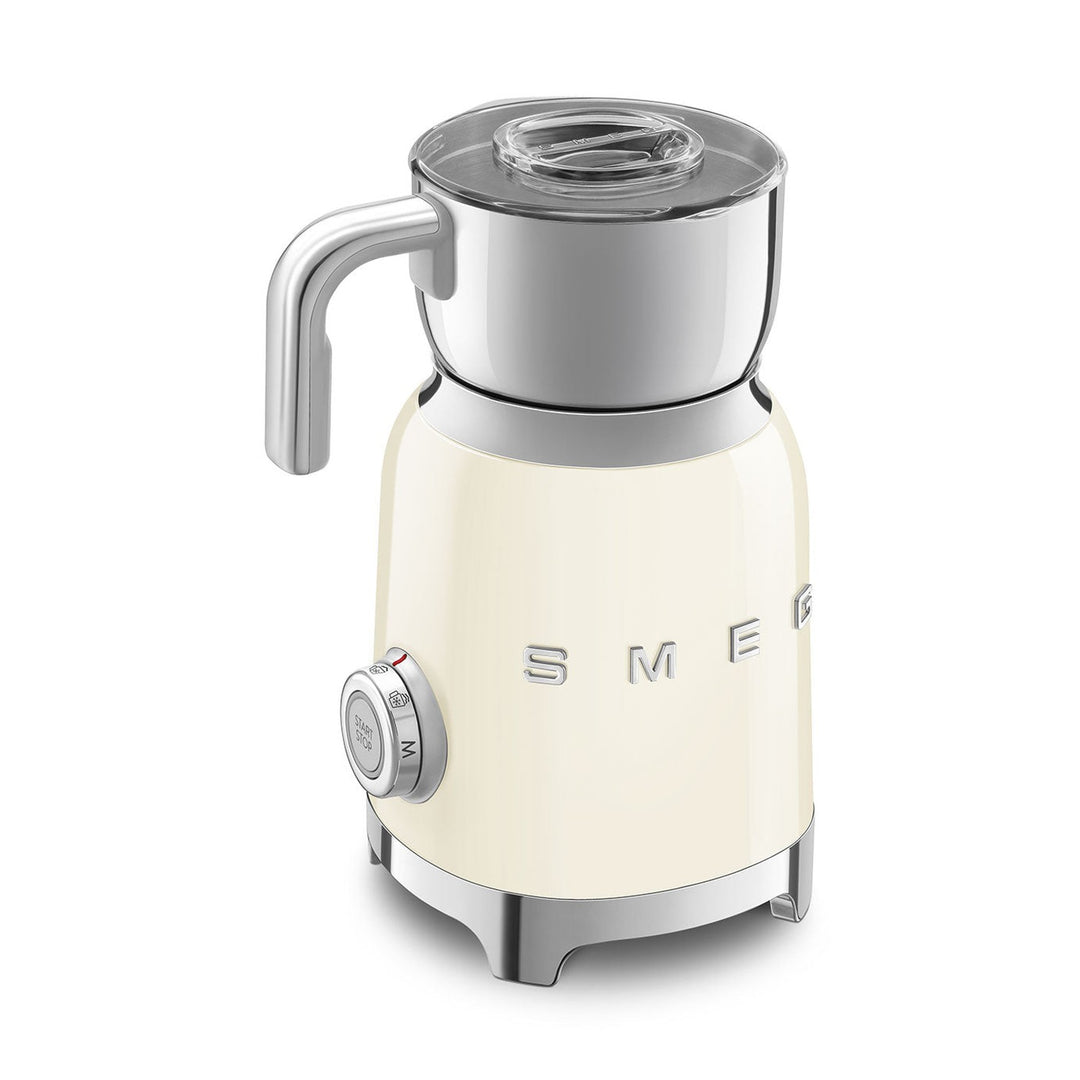 SMEG Electric Milk Frother, Cream
