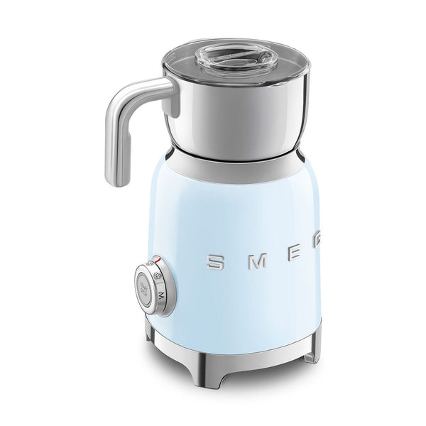 SMEG Electric Milk Frother, Pastel Blue