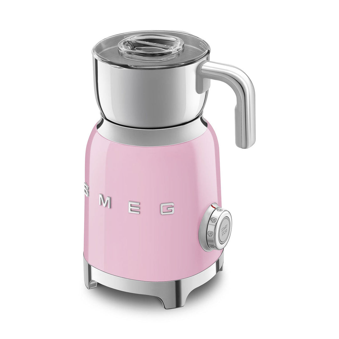 SMEG Electric Milk Frother, Pink