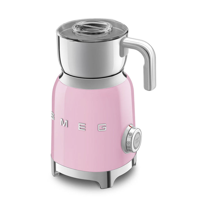 SMEG Electric Milk Frother, Pink