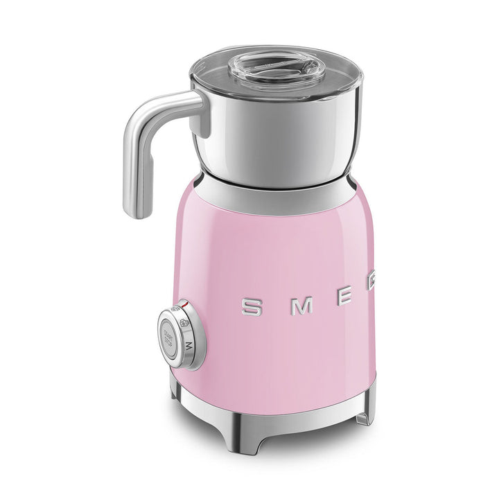 SMEG Electric Milk Frother, Pink