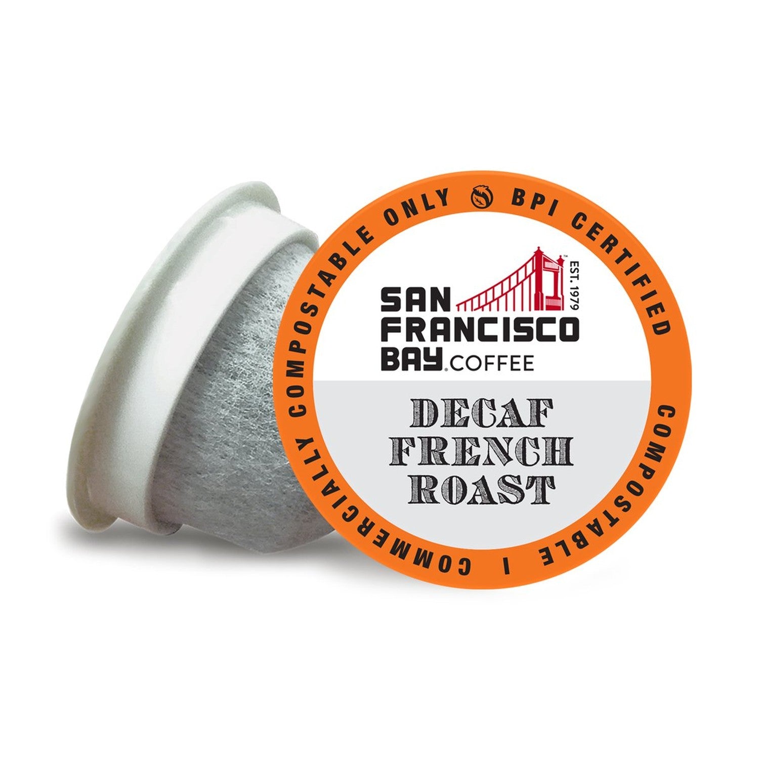 San Francisco Bay Decaf French Roast Single Serve Coffee 80 Pack