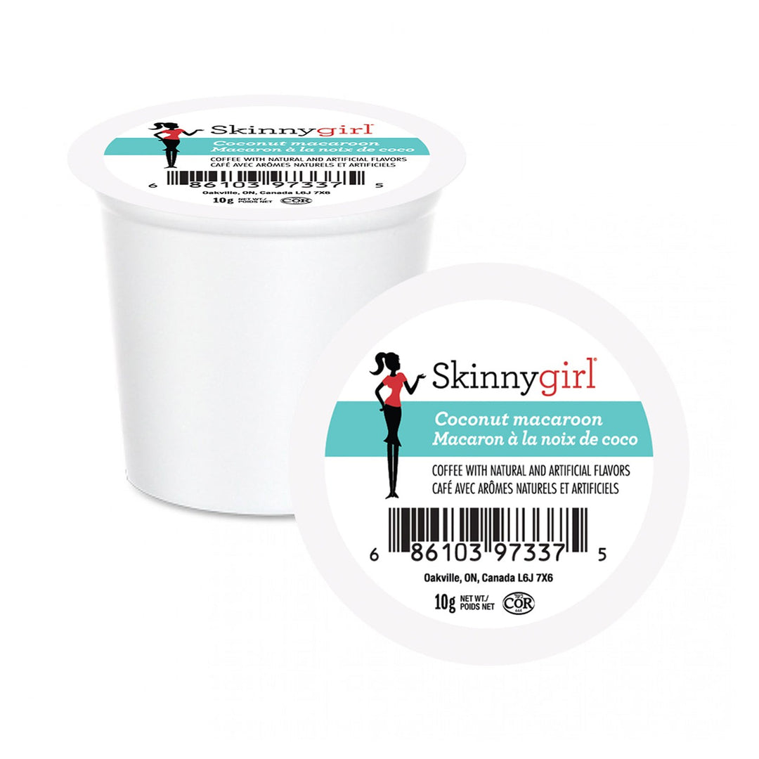 Skinny Girl Coconut Macaroon Single Serve Coffee 24 Pack