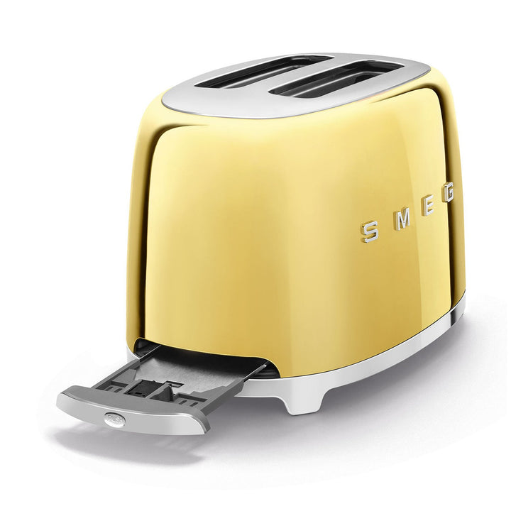 Smeg 2-Slice Toaster - Gold