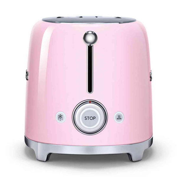 Smeg 2-Slice Toaster - Pastel Pink