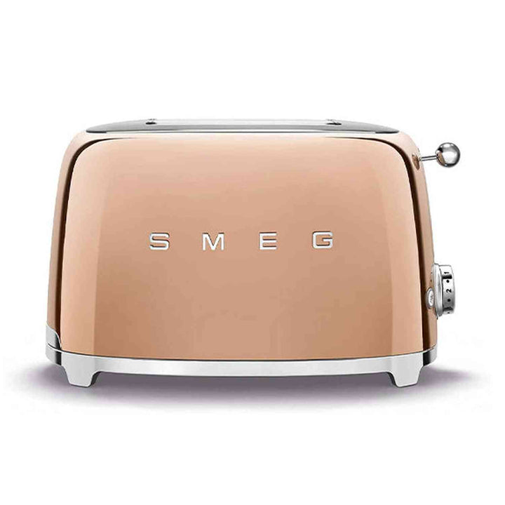 Smeg 2-Slice Toaster - Rose Gold