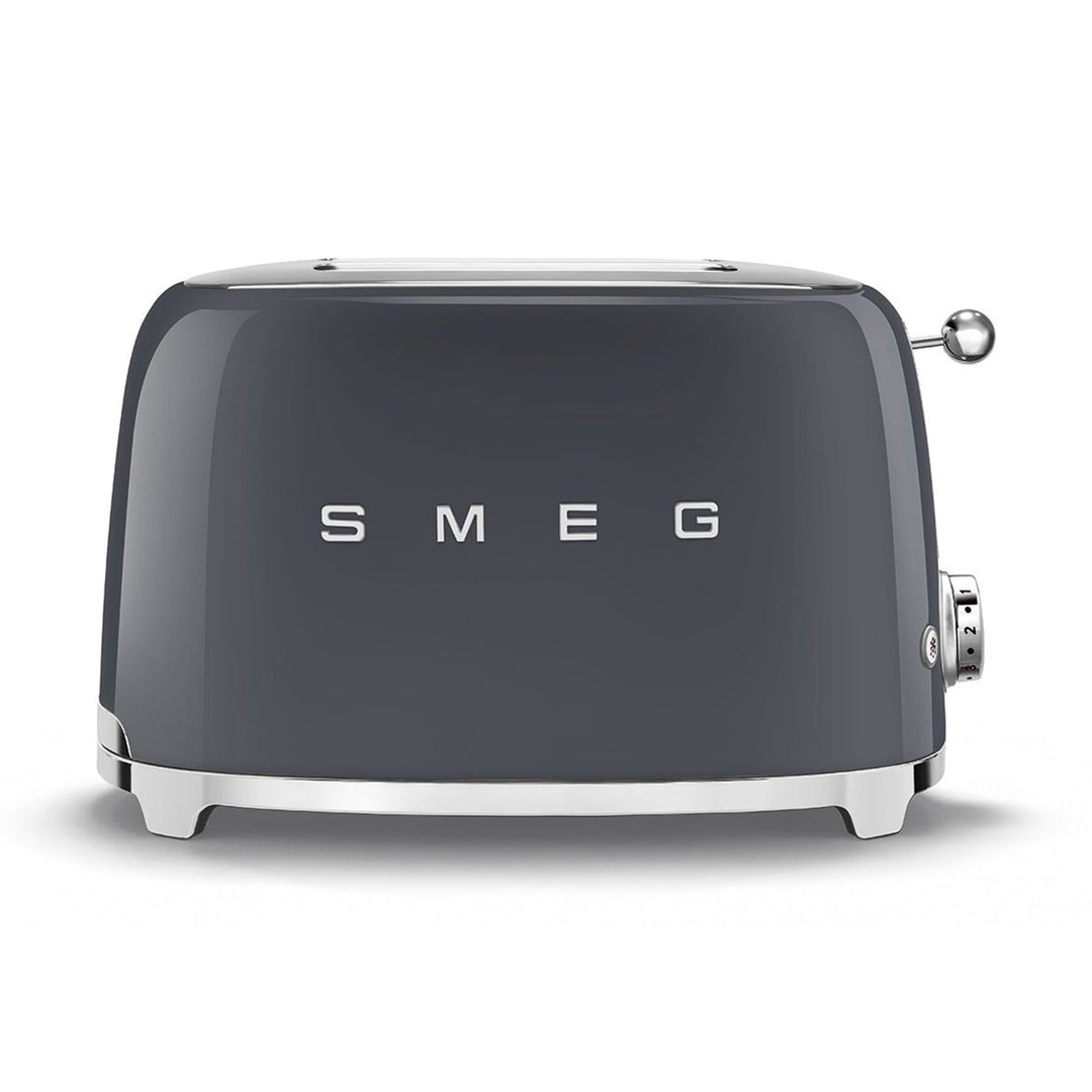 Smeg 2-Slice Toaster - Slate Grey