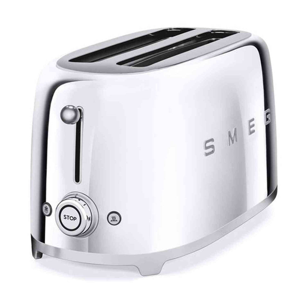 Smeg 4-Slice Toaster - Chrome