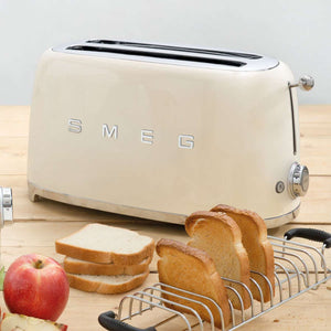 Smeg 4-Slice Toaster - Cream