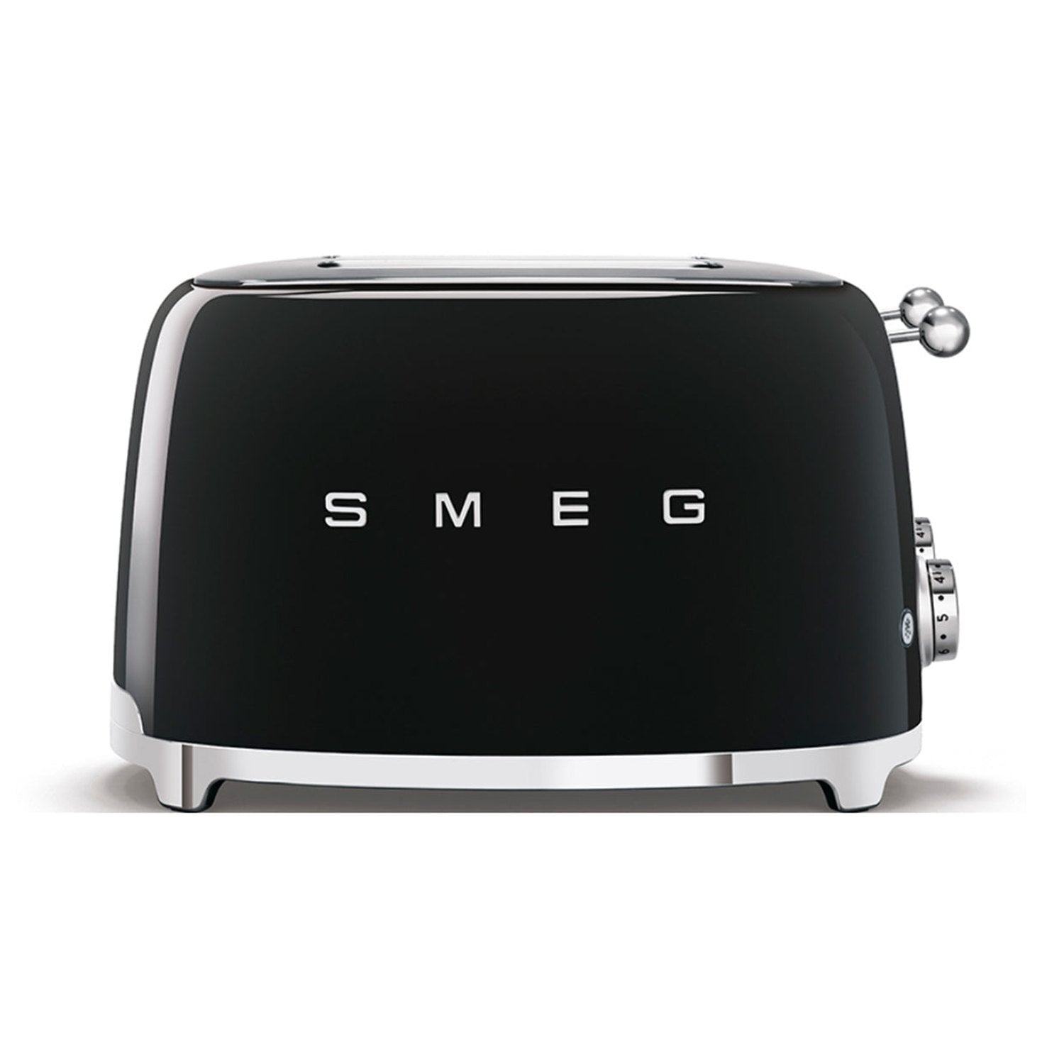 Smeg 4-Slot Toaster, Black #TSF03BLUS