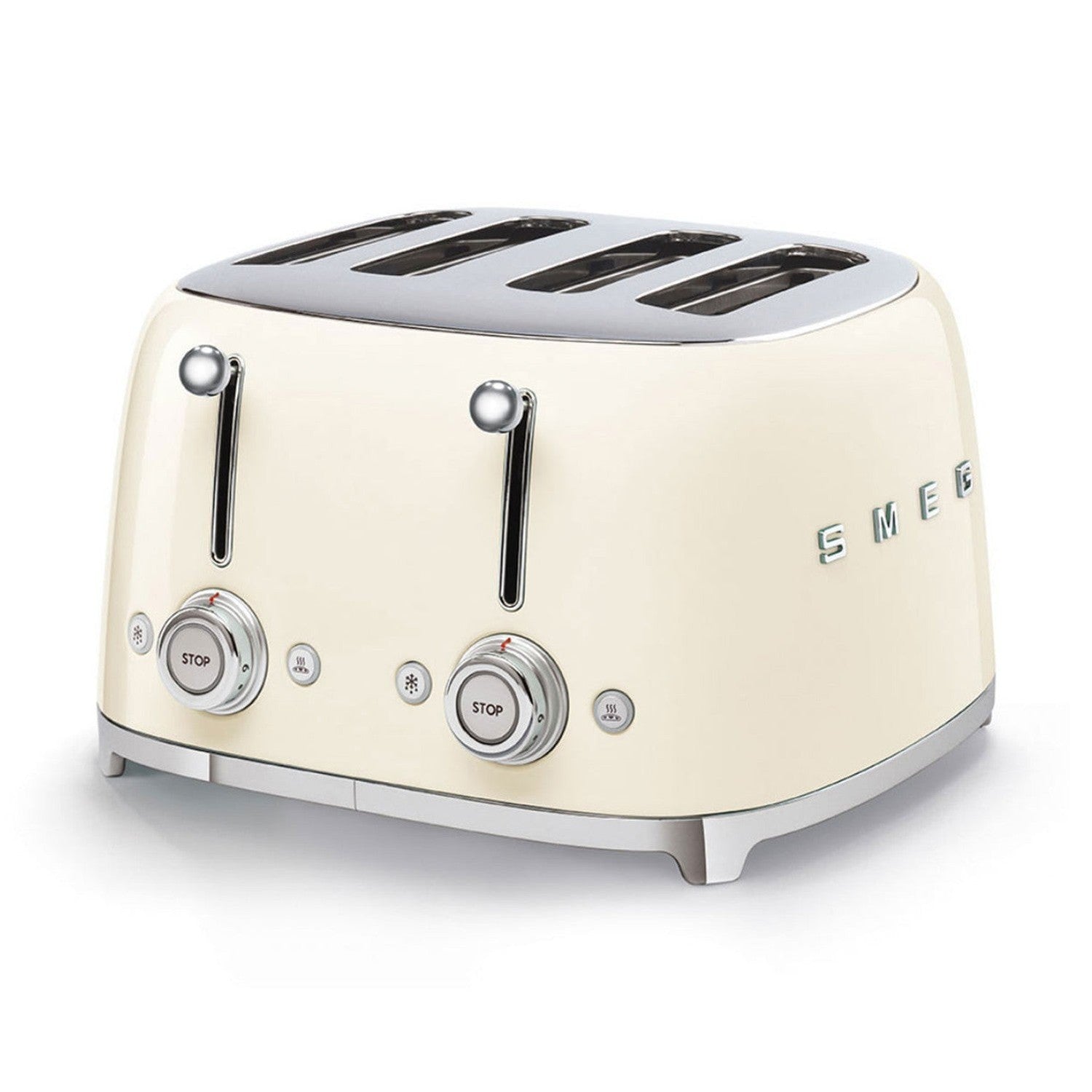 Smeg 4-Slot Toaster, Cream #TSF03CRUS