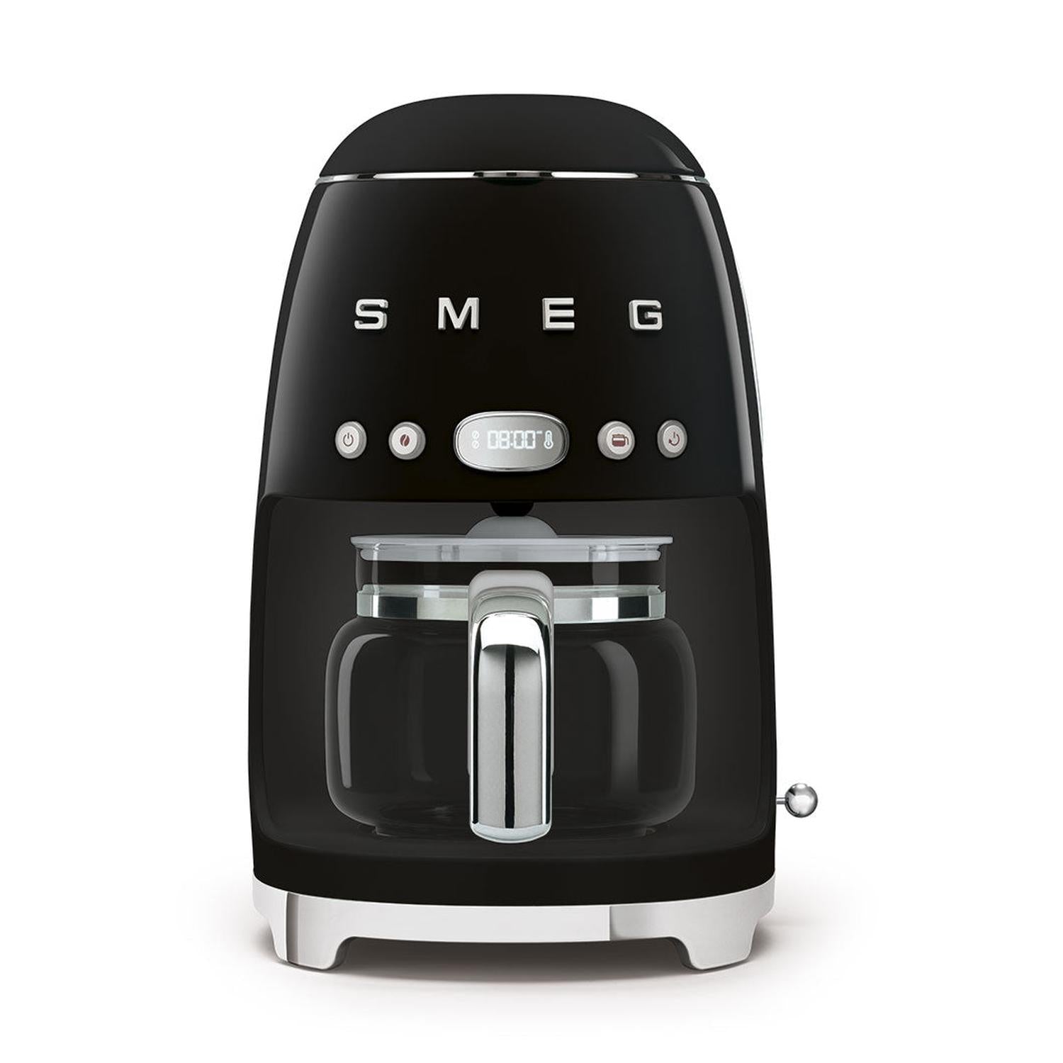Smeg 50s Style Drip Filter Coffee Machine, Black #DCF02BLUS