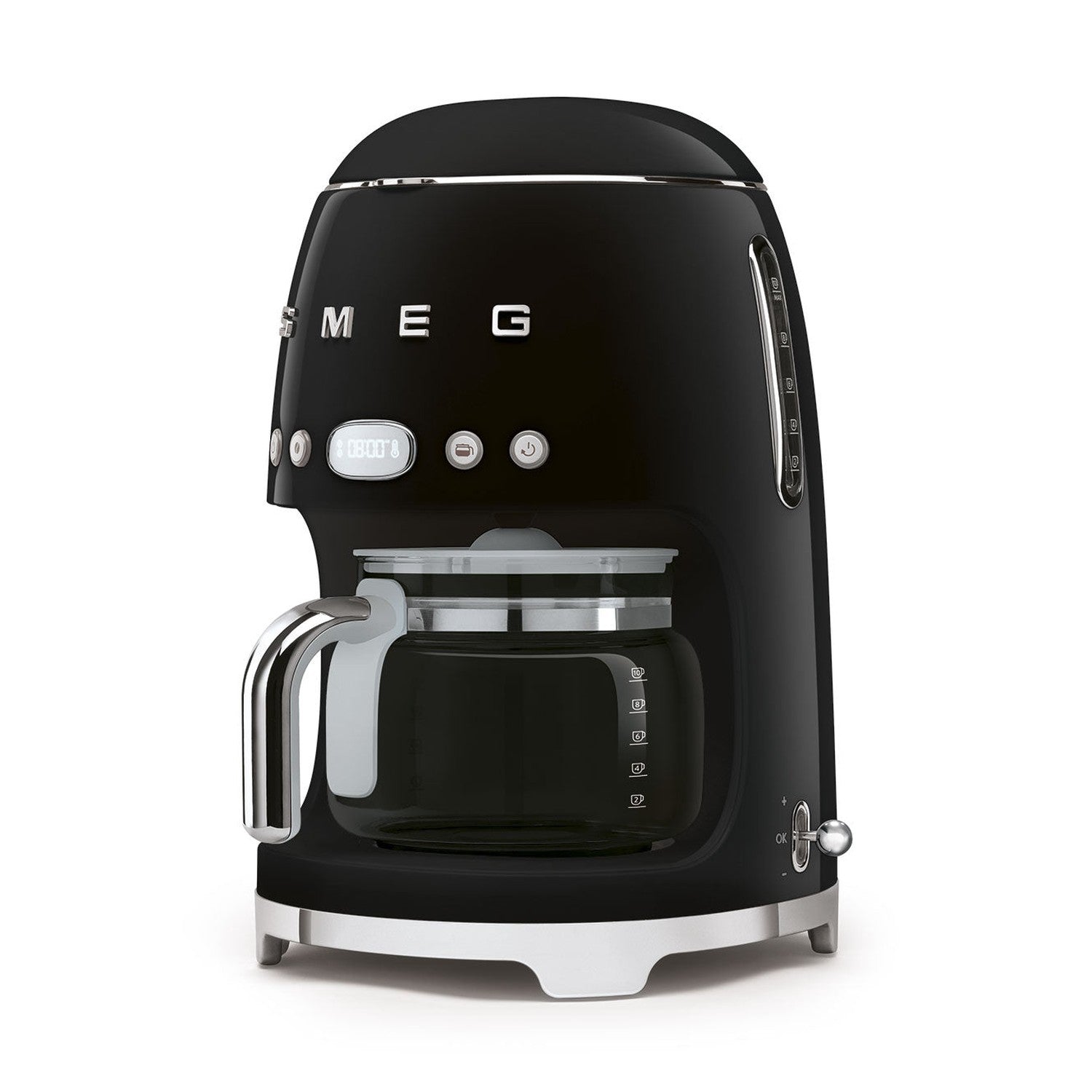 Smeg 50s Style Drip Filter Coffee Machine, Black #DCF02BLUS