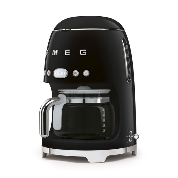 Smeg 50s Style Drip Filter Coffee Machine, Black #DCF02BLUS