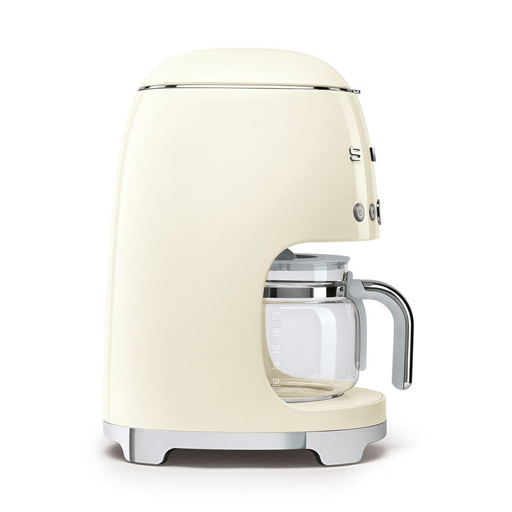 Smeg 50s Style Drip Filter Coffee Machine, Cream 