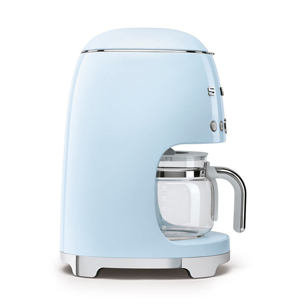 Smeg 50s Style Drip Filter Coffee Machine, Pastel Blue #DCF02PBUS