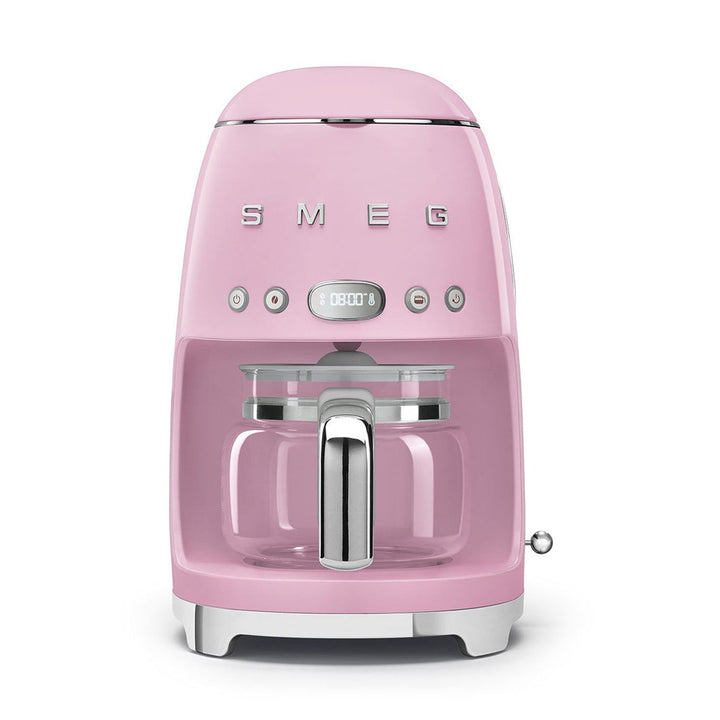 Smeg 50s Style Drip Filter Coffee Machine, Pink 