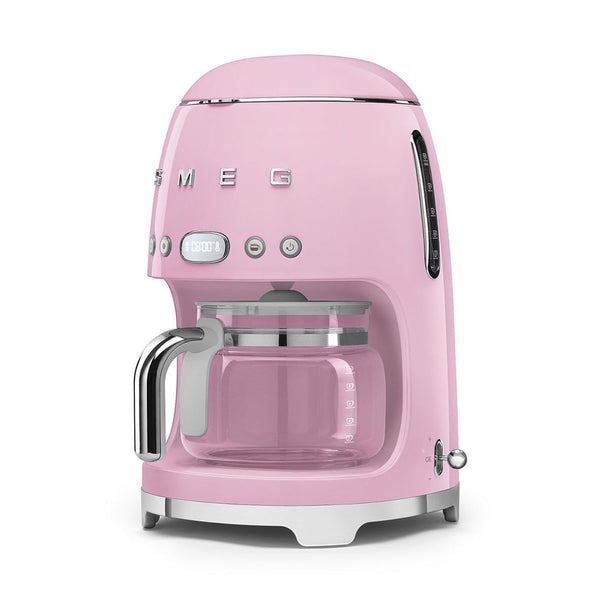 Smeg 50s Style Drip Filter Coffee Machine, Pink #DCF02PKEU