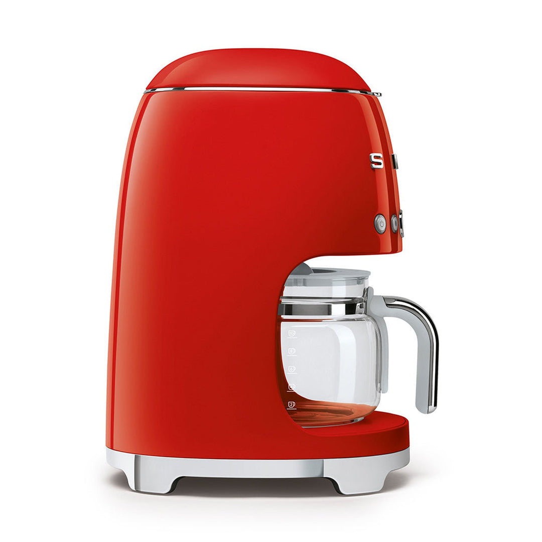 Smeg 50s Style Drip Filter Coffee Machine, Red 