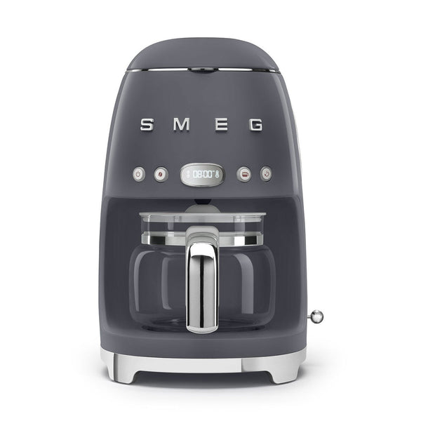 Smeg 50s Style Drip Filter Coffee Machine, Slate Grey