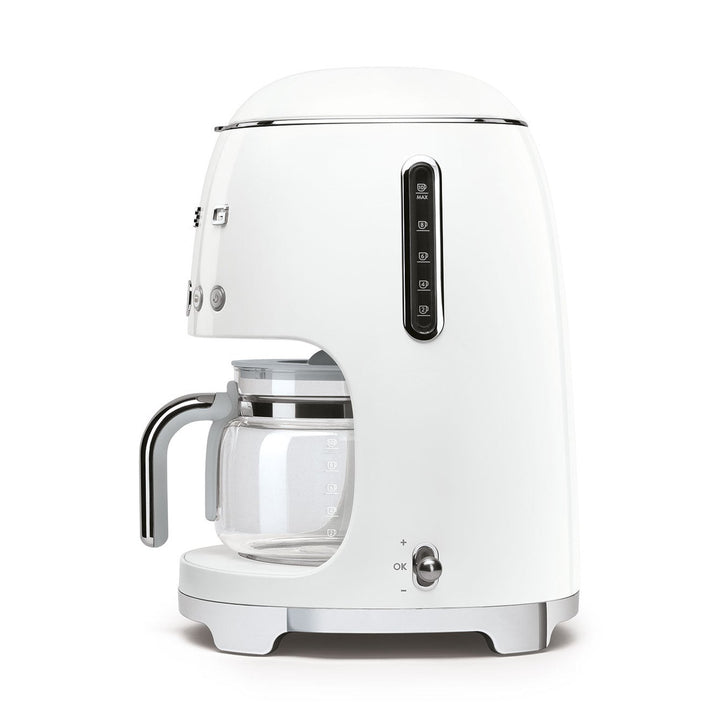 Smeg 50s Style Drip Filter Coffee Machine, White 