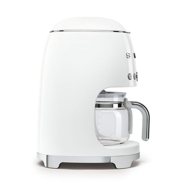 Smeg 50s Style Drip Filter Coffee Machine, White #DCF02WHUS