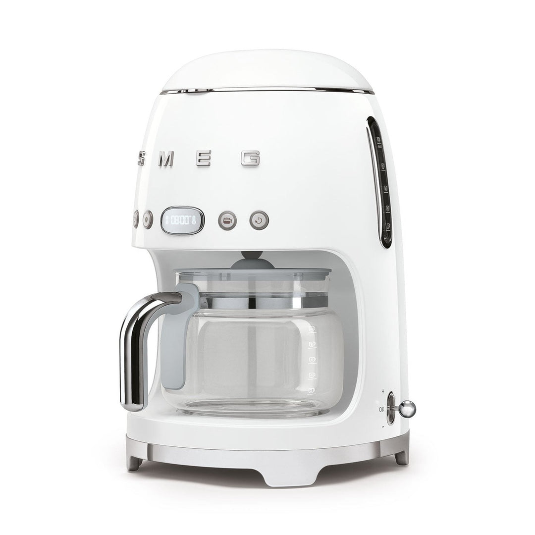 Smeg 50s Style Drip Filter Coffee Machine, White 