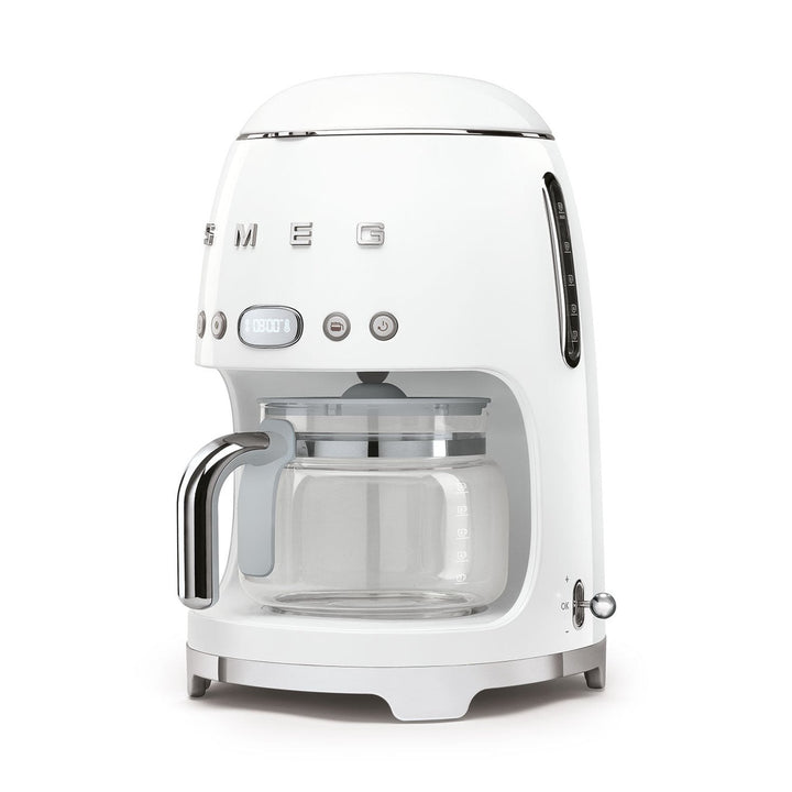 Smeg 50s Style Drip Filter Coffee Machine, White 