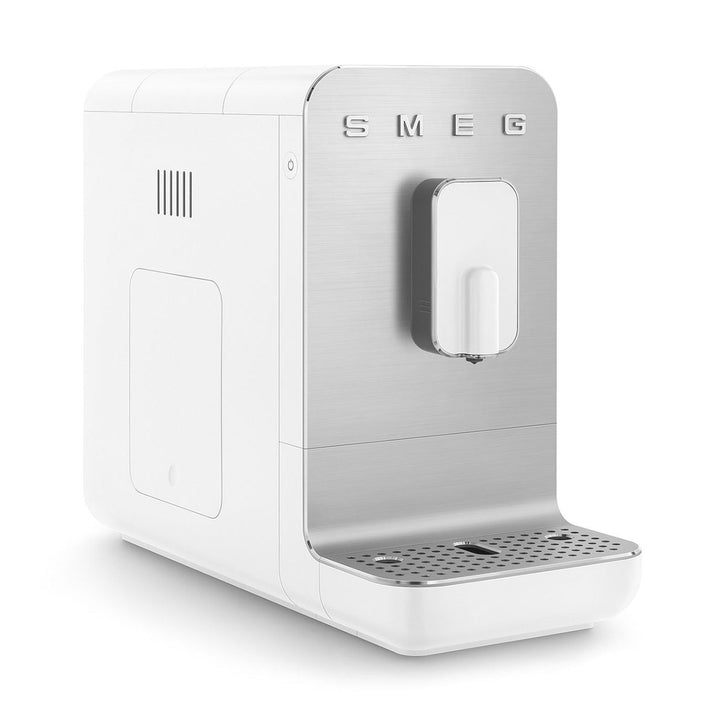 Smeg Super Automatic Espresso Machine with Hot Water, Matte White 