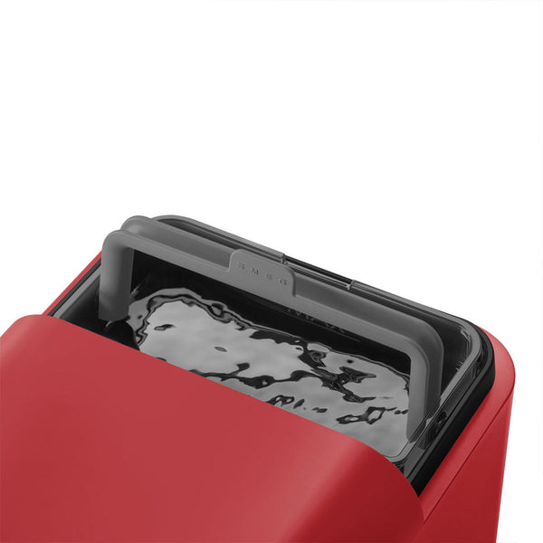 Smeg Super Automatic Espresso Machine with Steam Wand, Matte Red #BCC02RDMUS