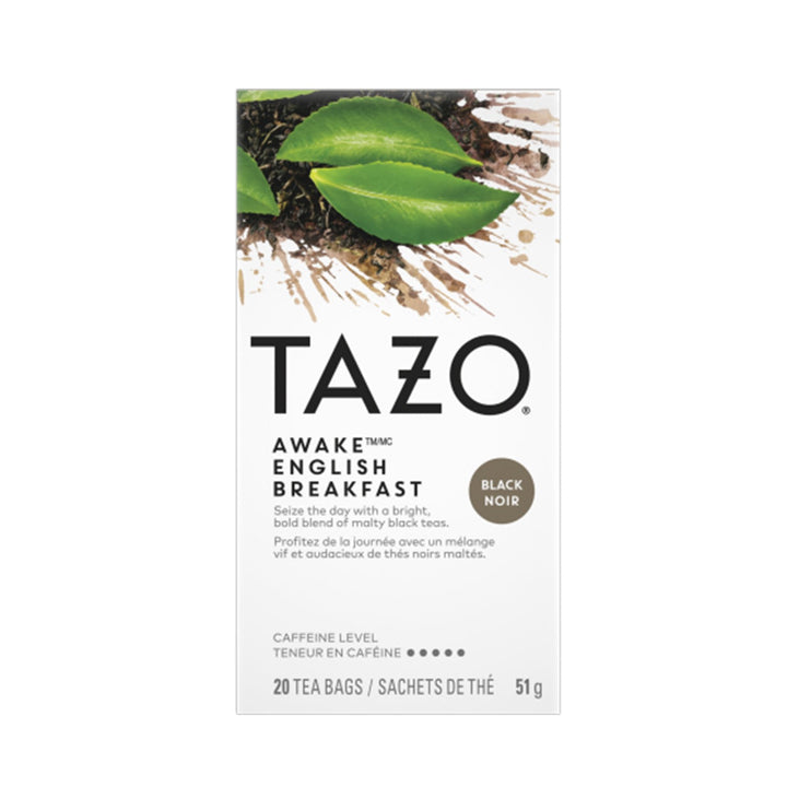 Tazo Awake English Breakfast Filterbag Tea 20 Count