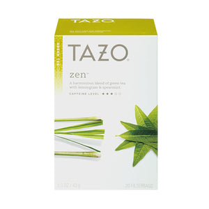 Tazo Zen Filterbag Tea 20 Count