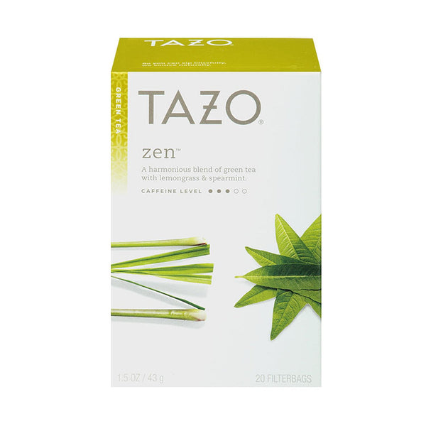 Tazo Zen Filterbag Tea 20 Count