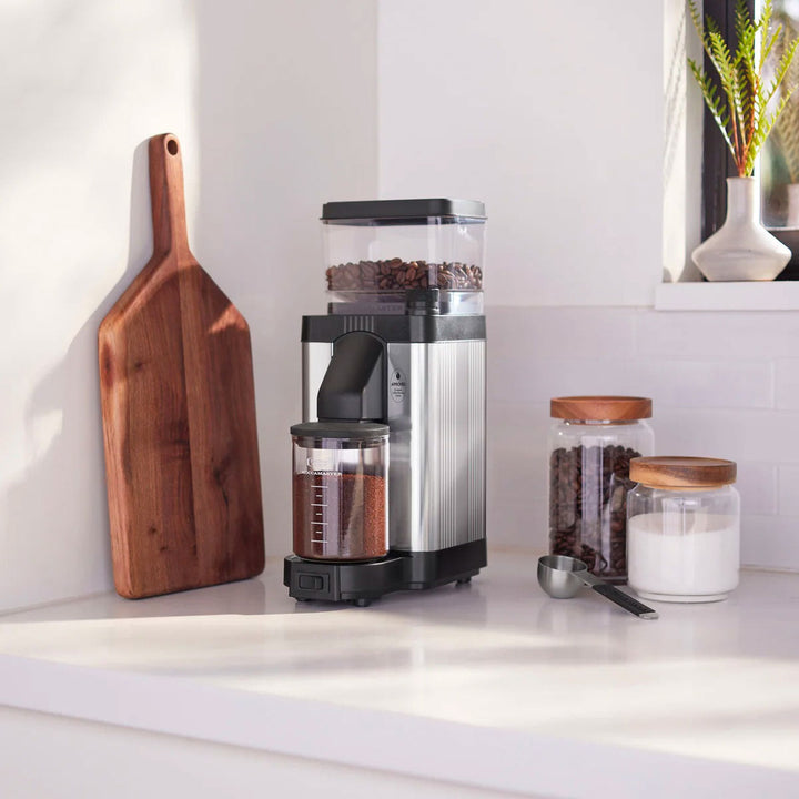 Technivorm KM5 Burr Coffee Grinder, Silver 