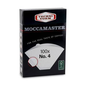 Technivorm Moccamaster #4 Coffee Filters, 100 Pack