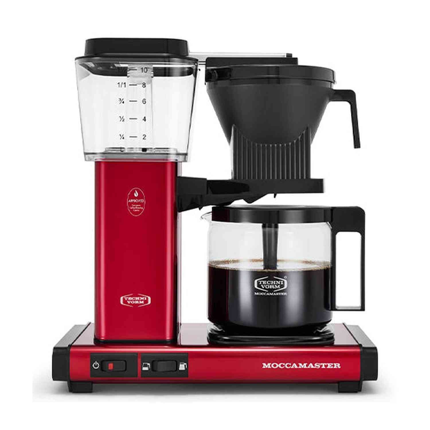 Technivorm Moccamaster KBGV Select Coffee Maker, Candy Apple Red #53944