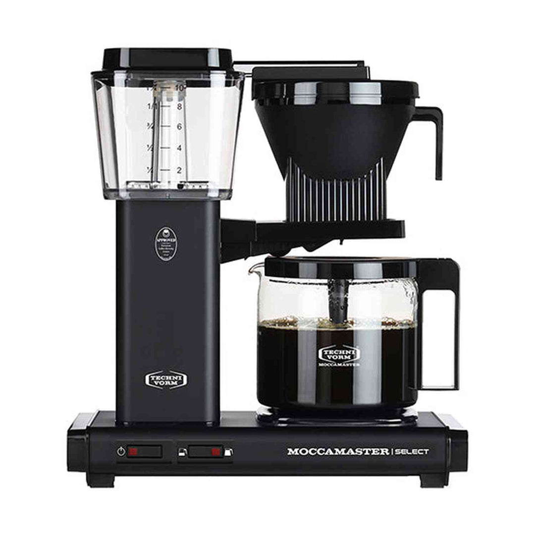Technivorm Moccamaster KBGV Select Coffee Maker, Matte Black 