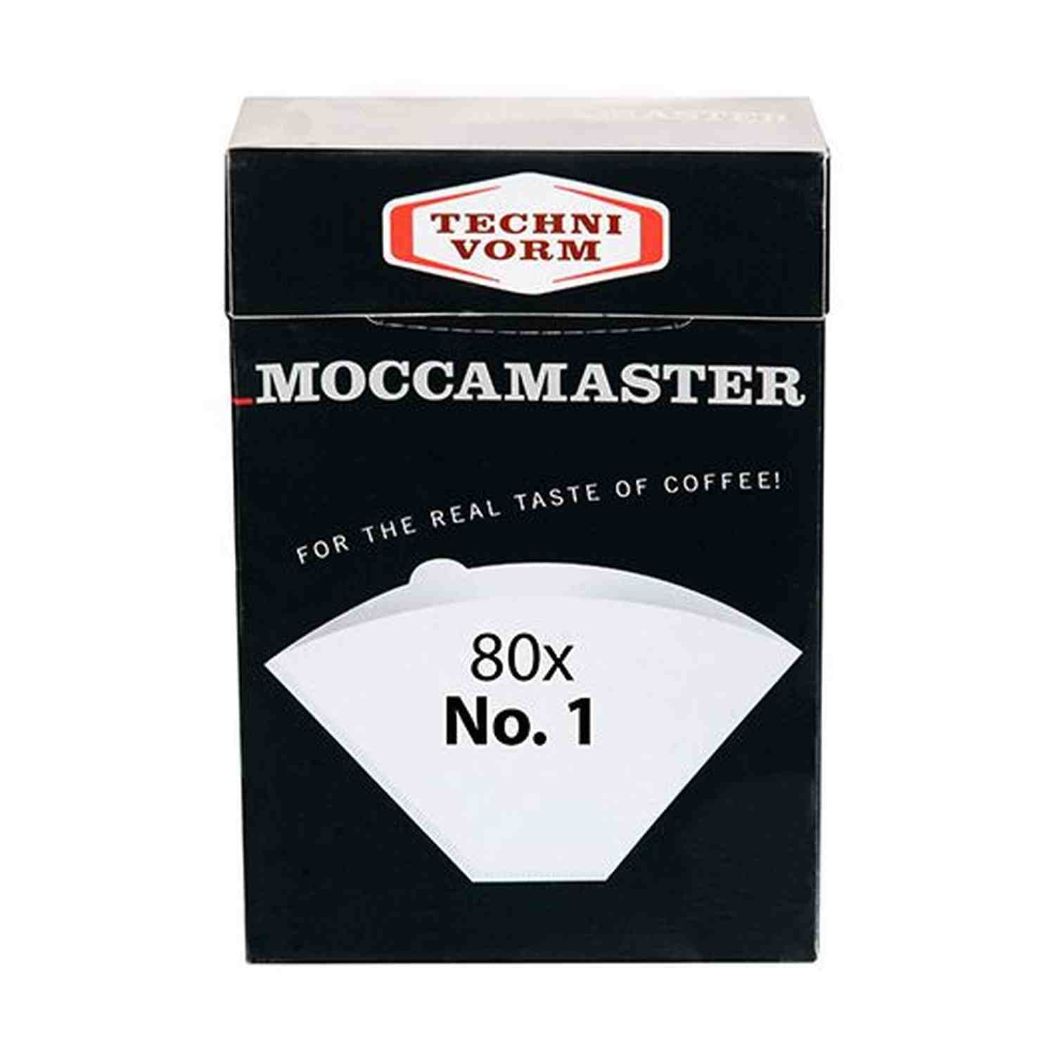 Technivorm Moccamaster No. 1 Filters, 80 Pack
