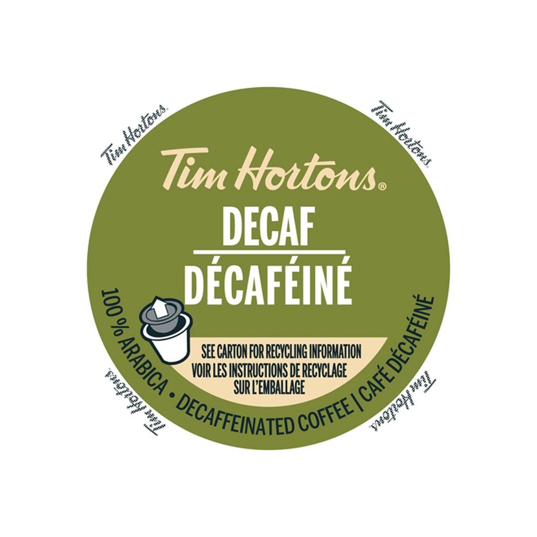 Tim Hortons Decaf Coffee K-Cup® Pods 12 Pack