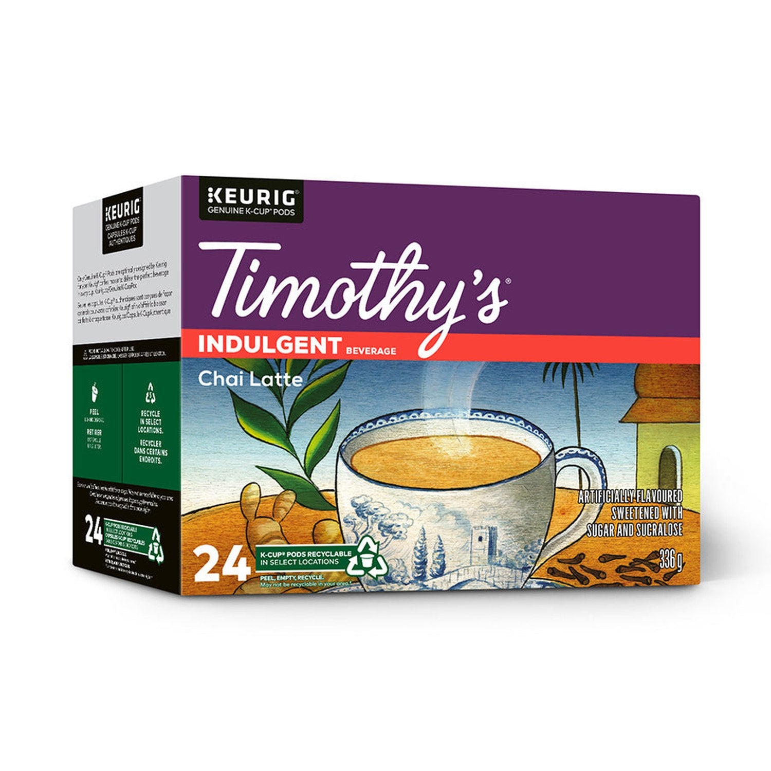 Timothy's Chai Latte K-Cup® Pods 24 Pack