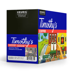 Timothy's Cinnamon Pastry K-Cup® Pods 24 Pack