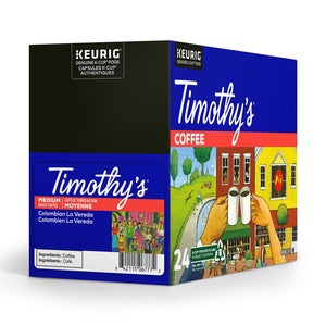 Timothy's Colombian La Vereda K-Cup® Pods 24 Pack