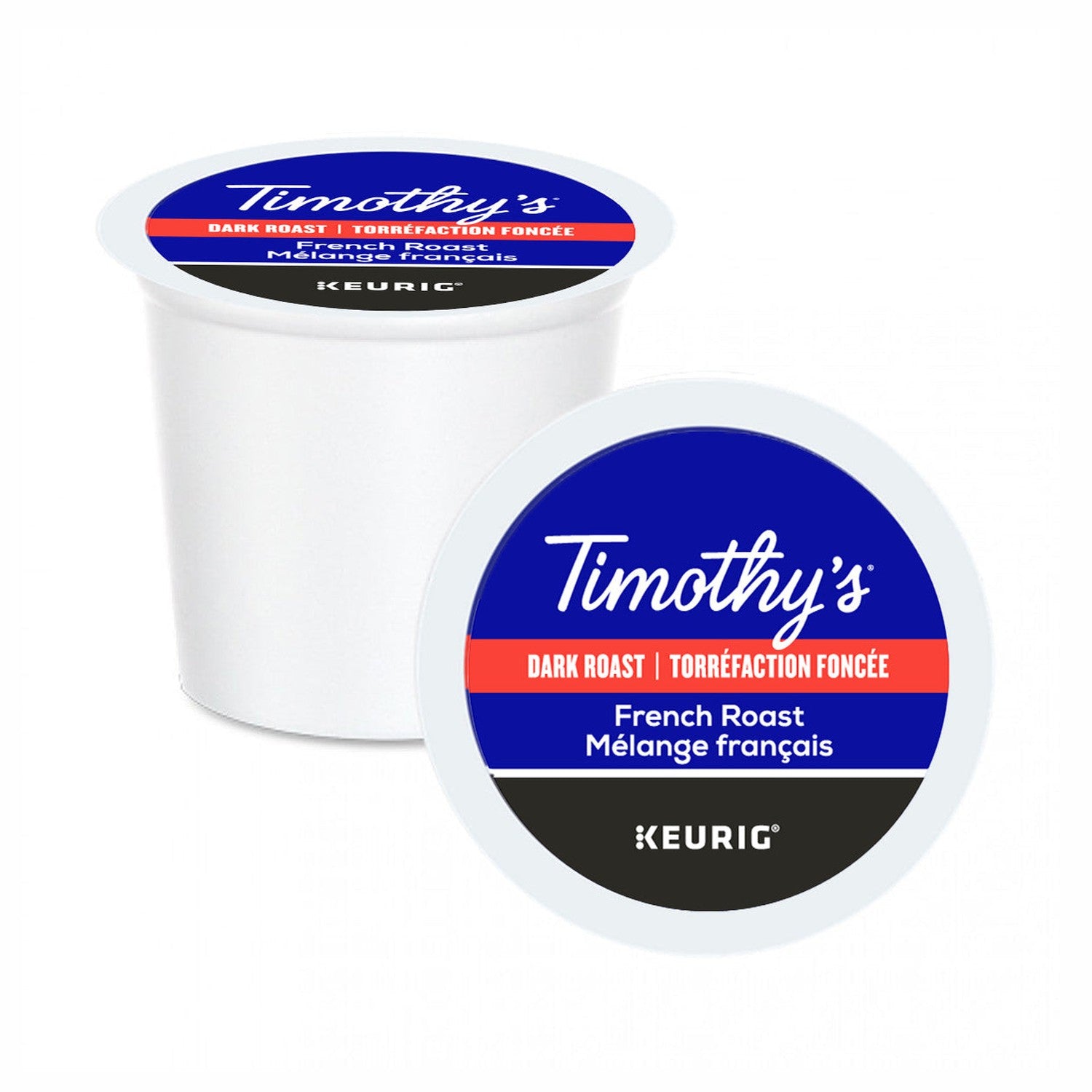 Timothy's French Roast K-Cup® Pods 24 Pack
