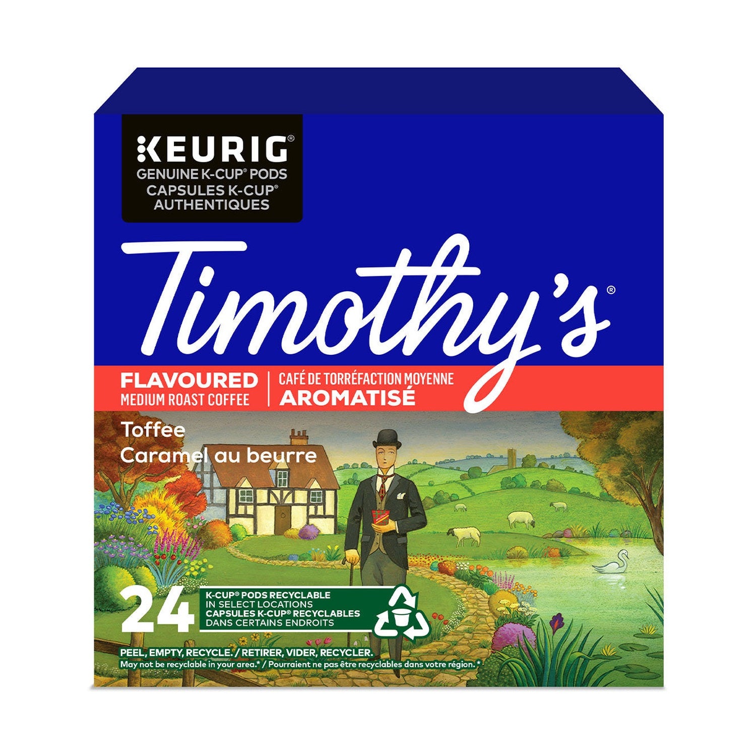 Timothy's Toffee K-Cup® Pods 24 Pack